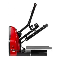 Semi-automatisk varmepresser med rulleplade - 38x38 cm